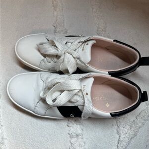 Kate Spade Sneakers in White and Black